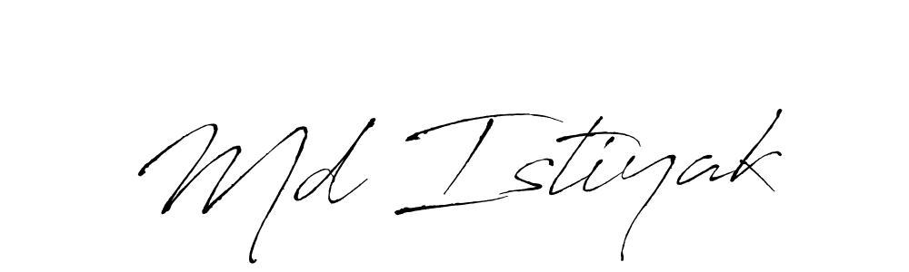 You can use this online signature creator to create a handwritten signature for the name Md Istiyak. This is the best online autograph maker. Md Istiyak signature style 6 images and pictures png