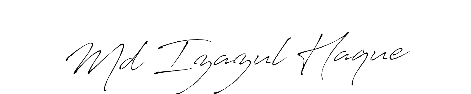 Make a short Md Izazul Haque signature style. Manage your documents anywhere anytime using Antro_Vectra. Create and add eSignatures, submit forms, share and send files easily. Md Izazul Haque signature style 6 images and pictures png
