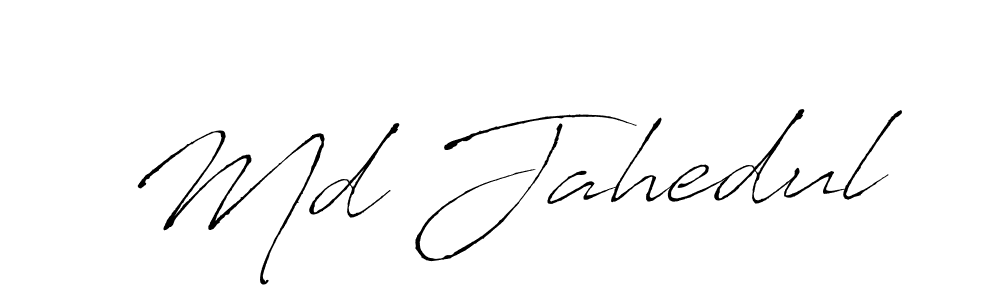 It looks lik you need a new signature style for name Md Jahedul. Design unique handwritten (Antro_Vectra) signature with our free signature maker in just a few clicks. Md Jahedul signature style 6 images and pictures png