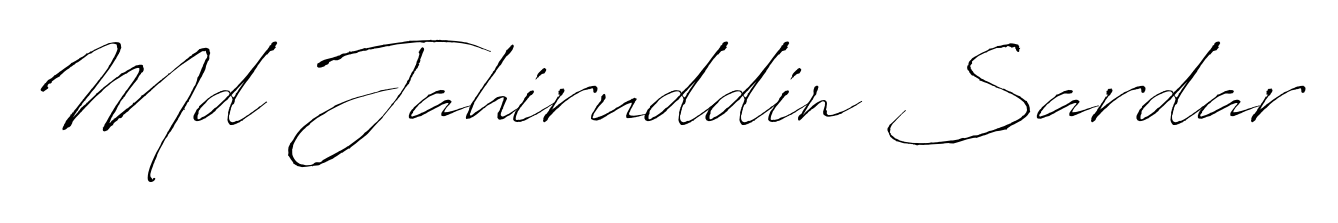 Express your personality with a custom Md Jahiruddin Sardar signature crafted with Antro_Vectra typography. Free transparent PNG download available. Md Jahiruddin Sardar signature style 6 images and pictures png