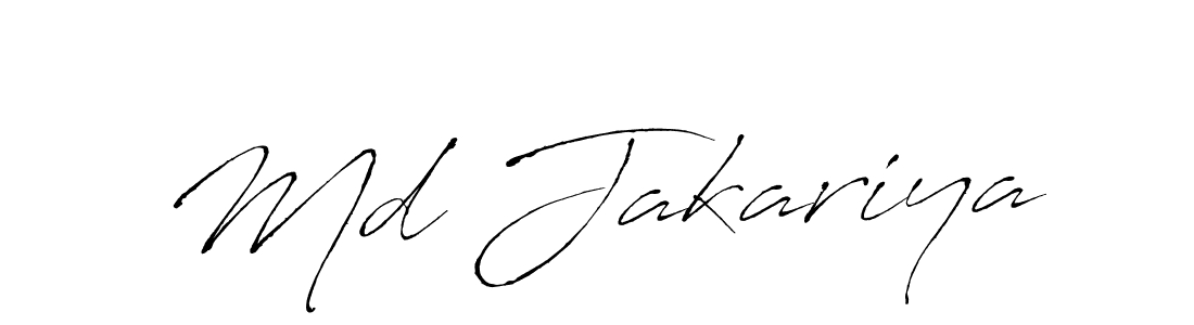 Also You can easily find your signature by using the search form. We will create Md Jakariya name handwritten signature images for you free of cost using Antro_Vectra sign style. Md Jakariya signature style 6 images and pictures png