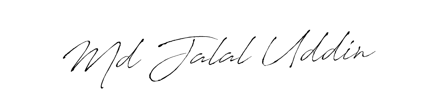 How to make Md Jalal Uddin signature? Antro_Vectra is a professional autograph style. Create handwritten signature for Md Jalal Uddin name. Md Jalal Uddin signature style 6 images and pictures png