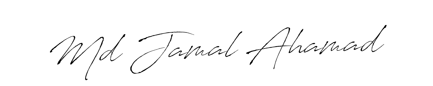 Use a signature maker to create a handwritten signature online. With this signature software, you can design (Antro_Vectra) your own signature for name Md Jamal Ahamad. Md Jamal Ahamad signature style 6 images and pictures png
