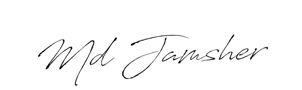 You should practise on your own different ways (Antro_Vectra) to write your name (Md Jamsher) in signature. don't let someone else do it for you. Md Jamsher signature style 6 images and pictures png