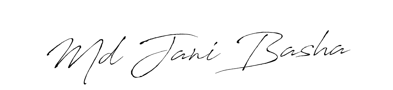 How to Draw Md Jani Basha signature style? Antro_Vectra is a latest design signature styles for name Md Jani Basha. Md Jani Basha signature style 6 images and pictures png