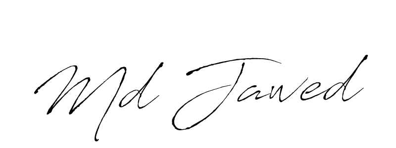 Make a beautiful signature design for name Md Jawed. With this signature (Antro_Vectra) style, you can create a handwritten signature for free. Md Jawed signature style 6 images and pictures png