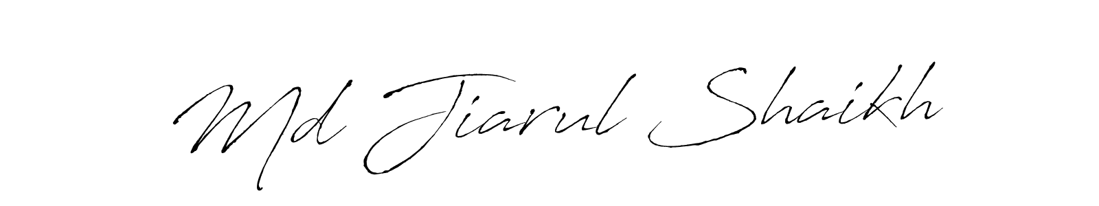 See photos of Md Jiarul Shaikh official signature by Spectra . Check more albums & portfolios. Read reviews & check more about Antro_Vectra font. Md Jiarul Shaikh signature style 6 images and pictures png