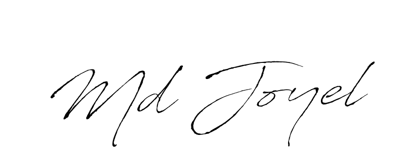 Design your own signature with our free online signature maker. With this signature software, you can create a handwritten (Antro_Vectra) signature for name Md Joyel. Md Joyel signature style 6 images and pictures png