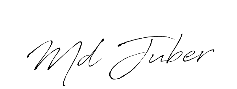 if you are searching for the best signature style for your name Md Juber. so please give up your signature search. here we have designed multiple signature styles  using Antro_Vectra. Md Juber signature style 6 images and pictures png