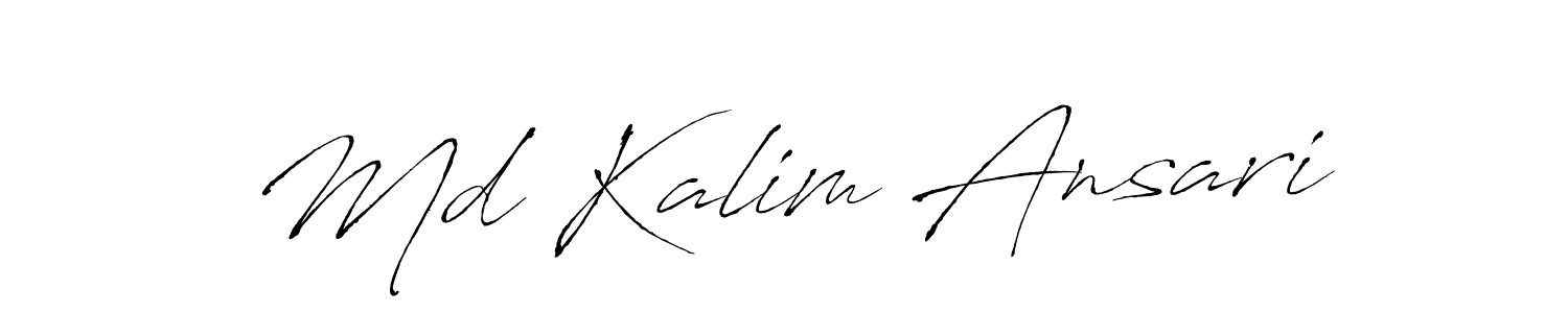 The best way (Antro_Vectra) to make a short signature is to pick only two or three words in your name. The name Md Kalim Ansari include a total of six letters. For converting this name. Md Kalim Ansari signature style 6 images and pictures png
