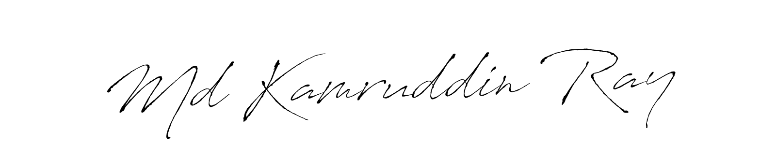 This is the best signature style for the Md Kamruddin Ray name. Also you like these signature font (Antro_Vectra). Mix name signature. Md Kamruddin Ray signature style 6 images and pictures png