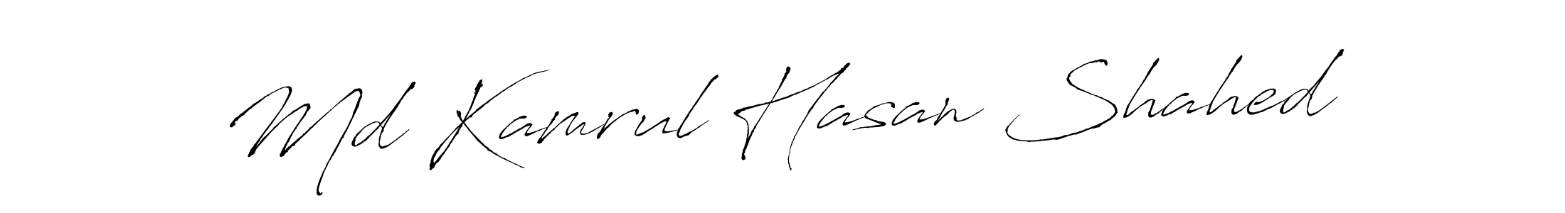 You can use this online signature creator to create a handwritten signature for the name Md Kamrul Hasan Shahed. This is the best online autograph maker. Md Kamrul Hasan Shahed signature style 6 images and pictures png