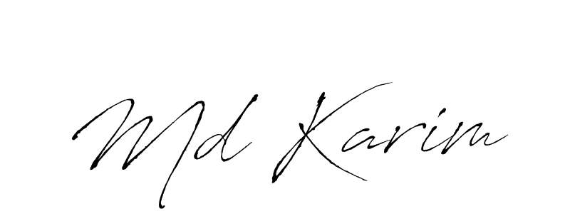 Make a beautiful signature design for name Md Karim. Use this online signature maker to create a handwritten signature for free. Md Karim signature style 6 images and pictures png