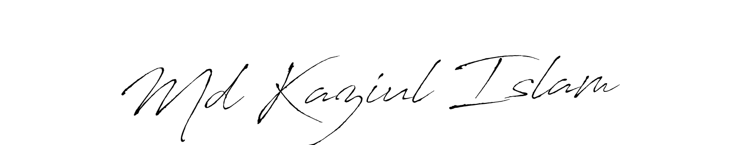 Make a short Md Kaziul Islam signature style. Manage your documents anywhere anytime using Antro_Vectra. Create and add eSignatures, submit forms, share and send files easily. Md Kaziul Islam signature style 6 images and pictures png