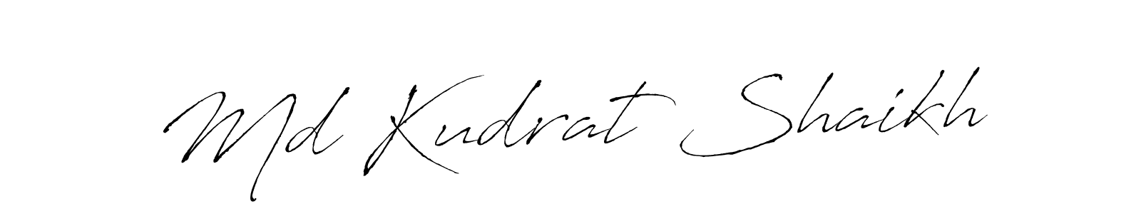Make a short Md Kudrat Shaikh signature style. Manage your documents anywhere anytime using Antro_Vectra. Create and add eSignatures, submit forms, share and send files easily. Md Kudrat Shaikh signature style 6 images and pictures png
