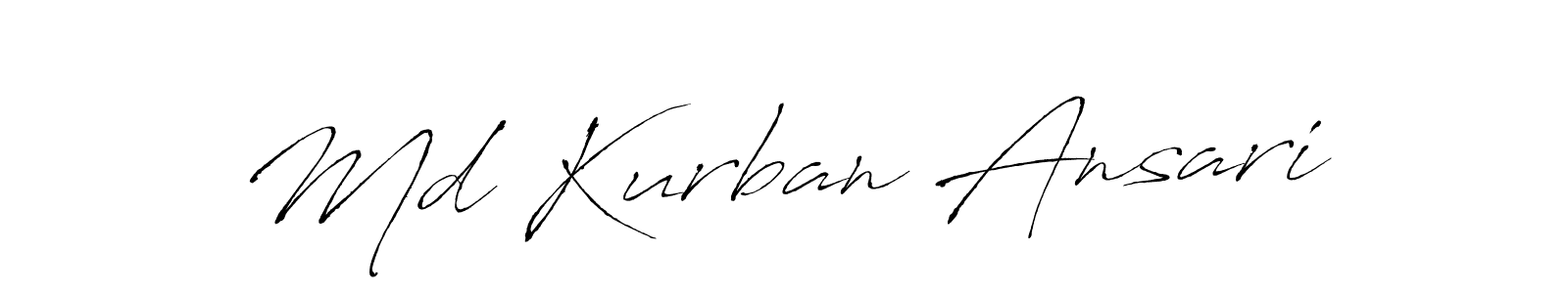 if you are searching for the best signature style for your name Md Kurban Ansari. so please give up your signature search. here we have designed multiple signature styles  using Antro_Vectra. Md Kurban Ansari signature style 6 images and pictures png