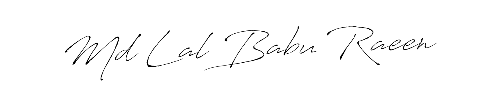 Md Lal Babu Raeen stylish signature style. Best Handwritten Sign (Antro_Vectra) for my name. Handwritten Signature Collection Ideas for my name Md Lal Babu Raeen. Md Lal Babu Raeen signature style 6 images and pictures png