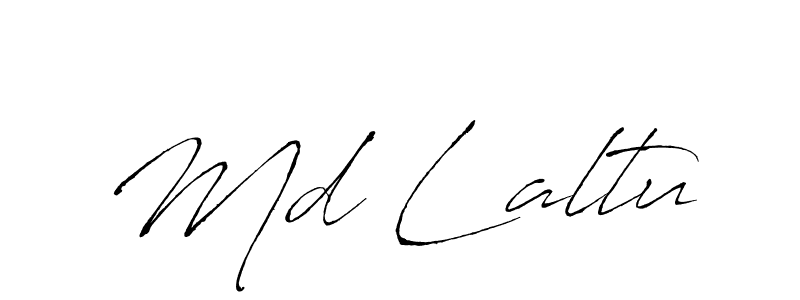 Antro_Vectra is a professional signature style that is perfect for those who want to add a touch of class to their signature. It is also a great choice for those who want to make their signature more unique. Get Md Laltu name to fancy signature for free. Md Laltu signature style 6 images and pictures png