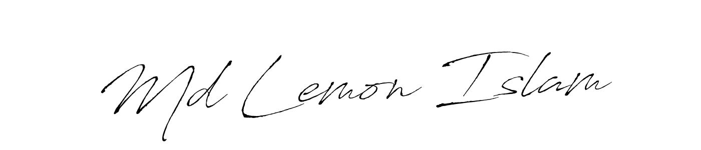 This is the best signature style for the Md Lemon Islam name. Also you like these signature font (Antro_Vectra). Mix name signature. Md Lemon Islam signature style 6 images and pictures png
