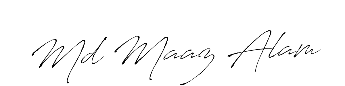 Make a beautiful signature design for name Md Maaz Alam. Use this online signature maker to create a handwritten signature for free. Md Maaz Alam signature style 6 images and pictures png