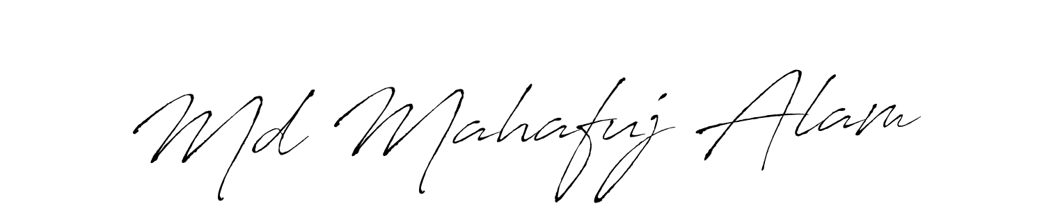 Antro_Vectra is a professional signature style that is perfect for those who want to add a touch of class to their signature. It is also a great choice for those who want to make their signature more unique. Get Md Mahafuj Alam name to fancy signature for free. Md Mahafuj Alam signature style 6 images and pictures png