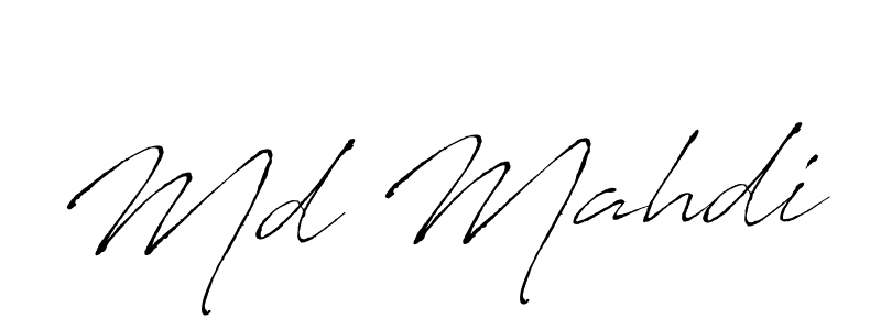 How to make Md Mahdi signature? Antro_Vectra is a professional autograph style. Create handwritten signature for Md Mahdi name. Md Mahdi signature style 6 images and pictures png