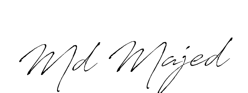 How to make Md Majed signature? Antro_Vectra is a professional autograph style. Create handwritten signature for Md Majed name. Md Majed signature style 6 images and pictures png