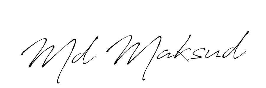 if you are searching for the best signature style for your name Md Maksud. so please give up your signature search. here we have designed multiple signature styles  using Antro_Vectra. Md Maksud signature style 6 images and pictures png