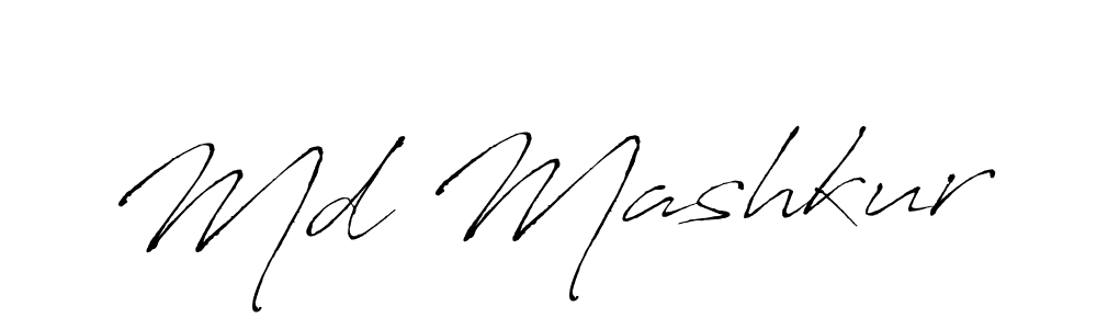 How to make Md Mashkur signature? Antro_Vectra is a professional autograph style. Create handwritten signature for Md Mashkur name. Md Mashkur signature style 6 images and pictures png