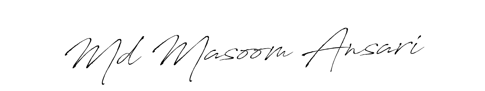 Best and Professional Signature Style for Md Masoom Ansari. Antro_Vectra Best Signature Style Collection. Md Masoom Ansari signature style 6 images and pictures png