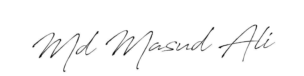 Antro_Vectra is a professional signature style that is perfect for those who want to add a touch of class to their signature. It is also a great choice for those who want to make their signature more unique. Get Md Masud Ali name to fancy signature for free. Md Masud Ali signature style 6 images and pictures png