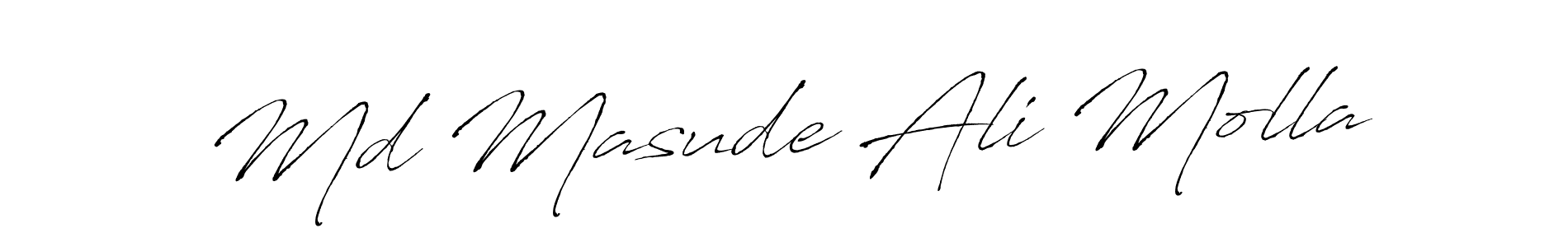 This is the best signature style for the Md Masude Ali Molla name. Also you like these signature font (Antro_Vectra). Mix name signature. Md Masude Ali Molla signature style 6 images and pictures png