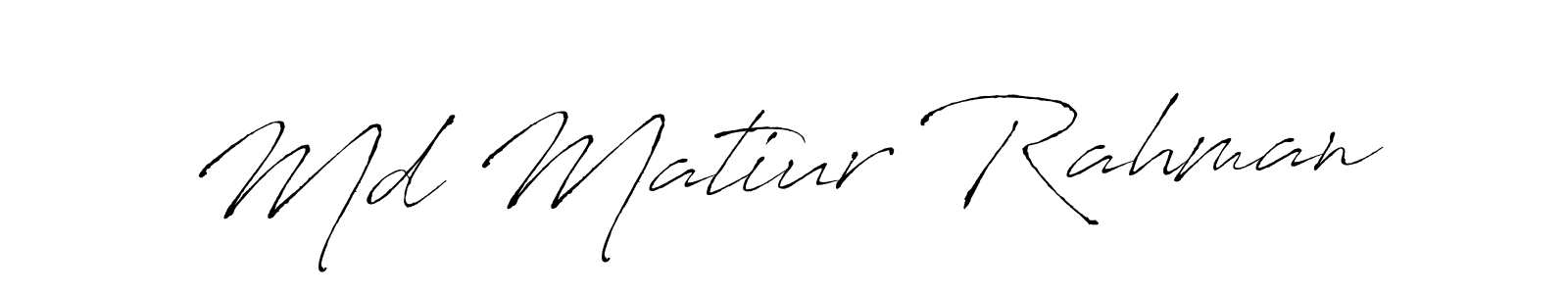 Make a short Md Matiur Rahman signature style. Manage your documents anywhere anytime using Antro_Vectra. Create and add eSignatures, submit forms, share and send files easily. Md Matiur Rahman signature style 6 images and pictures png