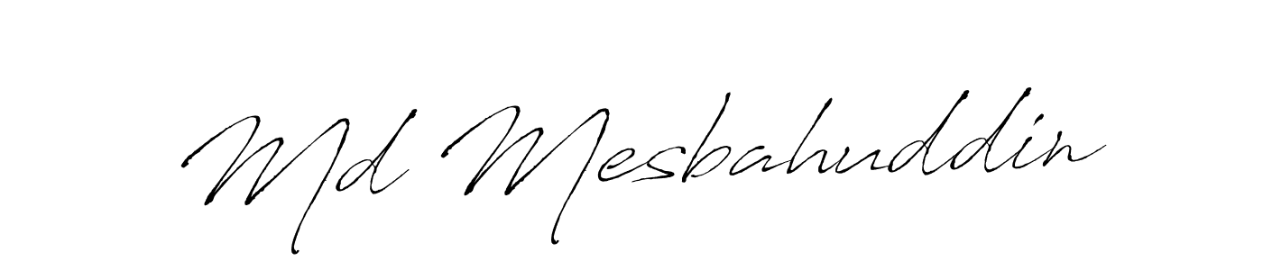 Make a short Md Mesbahuddin signature style. Manage your documents anywhere anytime using Antro_Vectra. Create and add eSignatures, submit forms, share and send files easily. Md Mesbahuddin signature style 6 images and pictures png