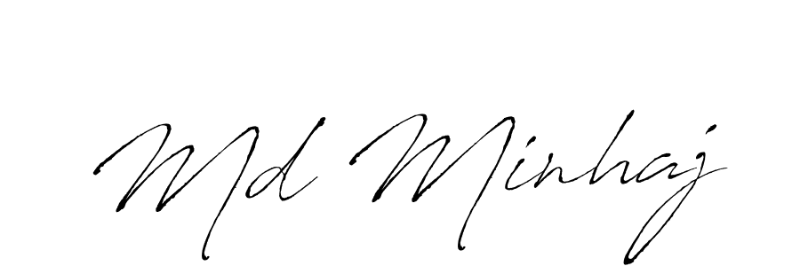 Similarly Antro_Vectra is the best handwritten signature design. Signature creator online .You can use it as an online autograph creator for name Md Minhaj. Md Minhaj signature style 6 images and pictures png