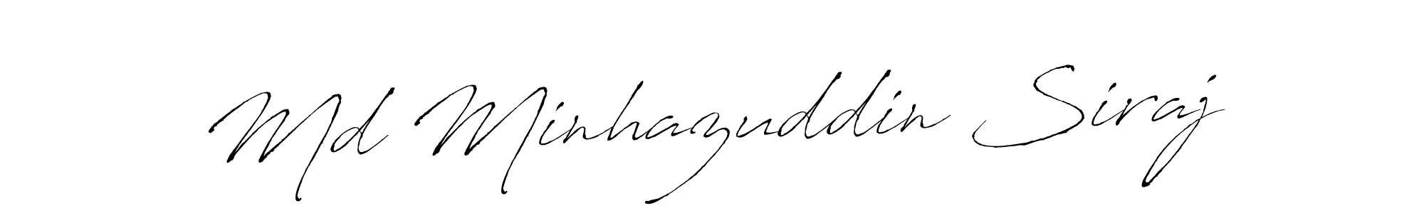 Make a beautiful signature design for name Md Minhazuddin Siraj. Use this online signature maker to create a handwritten signature for free. Md Minhazuddin Siraj signature style 6 images and pictures png