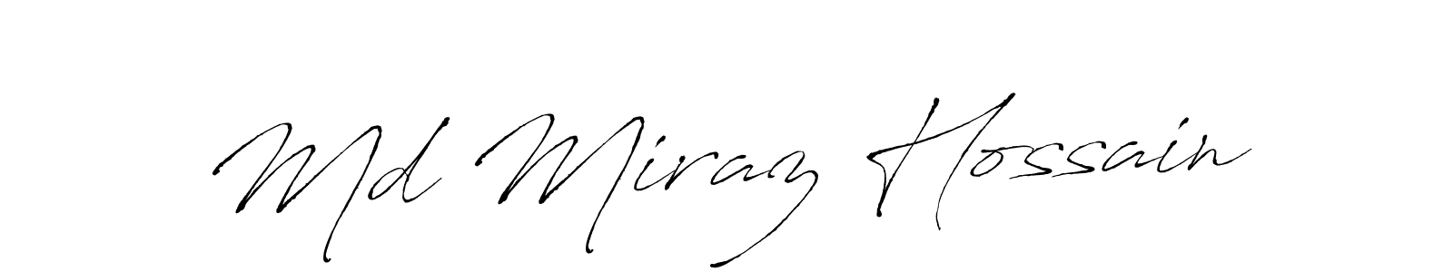 Design your own signature with our free online signature maker. With this signature software, you can create a handwritten (Antro_Vectra) signature for name Md Miraz Hossain. Md Miraz Hossain signature style 6 images and pictures png