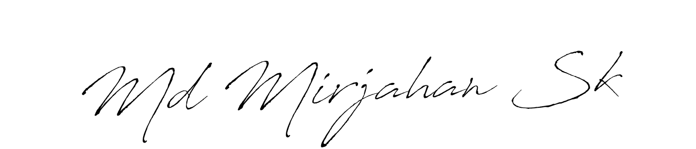 It looks lik you need a new signature style for name Md Mirjahan Sk. Design unique handwritten (Antro_Vectra) signature with our free signature maker in just a few clicks. Md Mirjahan Sk signature style 6 images and pictures png