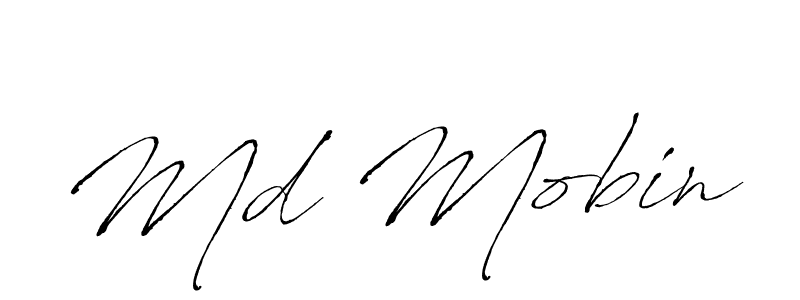 Make a beautiful signature design for name Md Mobin. Use this online signature maker to create a handwritten signature for free. Md Mobin signature style 6 images and pictures png