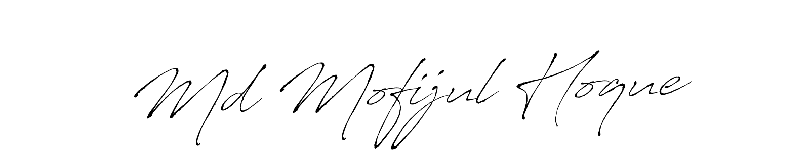 Also we have Md Mofijul Hoque name is the best signature style. Create professional handwritten signature collection using Antro_Vectra autograph style. Md Mofijul Hoque signature style 6 images and pictures png