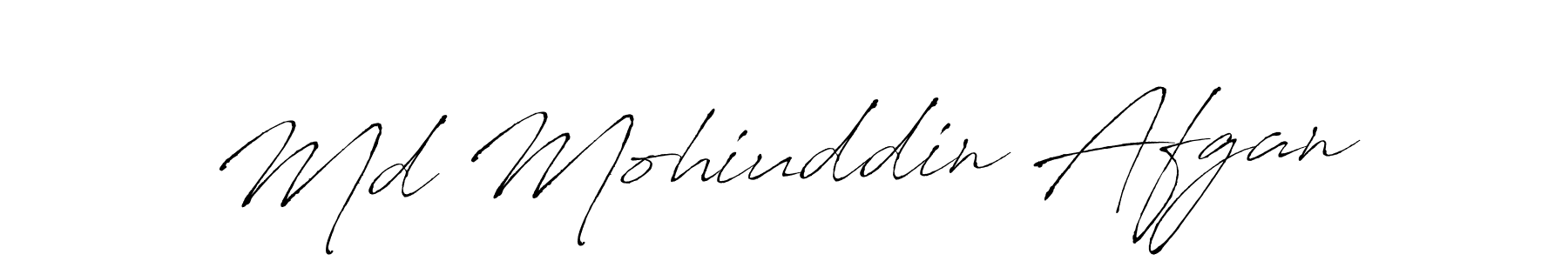 The best way (Antro_Vectra) to make a short signature is to pick only two or three words in your name. The name Md Mohiuddin Afgan include a total of six letters. For converting this name. Md Mohiuddin Afgan signature style 6 images and pictures png