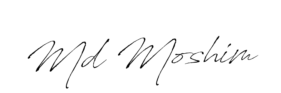 You should practise on your own different ways (Antro_Vectra) to write your name (Md Moshim) in signature. don't let someone else do it for you. Md Moshim signature style 6 images and pictures png
