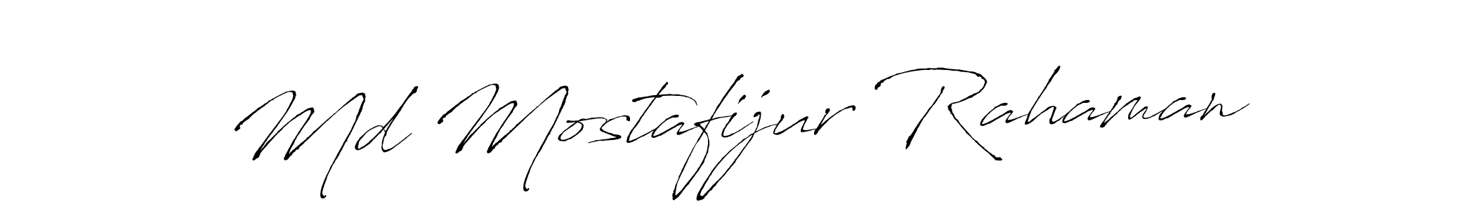 The best way (Antro_Vectra) to make a short signature is to pick only two or three words in your name. The name Md Mostafijur Rahaman include a total of six letters. For converting this name. Md Mostafijur Rahaman signature style 6 images and pictures png