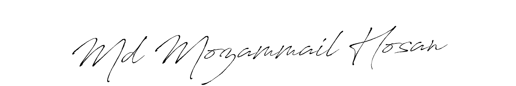 This is the best signature style for the Md Mozammail Hosan name. Also you like these signature font (Antro_Vectra). Mix name signature. Md Mozammail Hosan signature style 6 images and pictures png