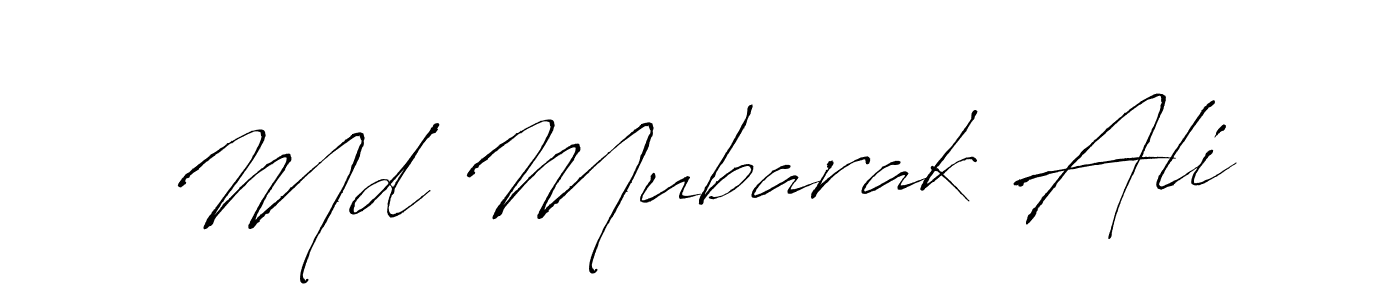 Once you've used our free online signature maker to create your best signature Antro_Vectra style, it's time to enjoy all of the benefits that Md Mubarak Ali name signing documents. Md Mubarak Ali signature style 6 images and pictures png