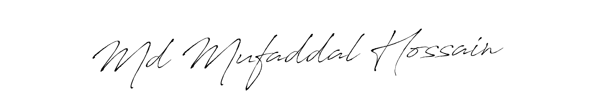 You can use this online signature creator to create a handwritten signature for the name Md Mufaddal Hossain. This is the best online autograph maker. Md Mufaddal Hossain signature style 6 images and pictures png