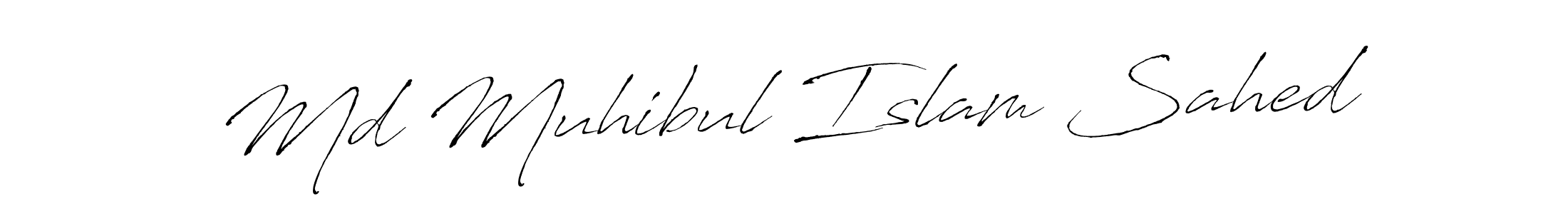 This is the best signature style for the Md Muhibul Islam Sahed name. Also you like these signature font (Antro_Vectra). Mix name signature. Md Muhibul Islam Sahed signature style 6 images and pictures png