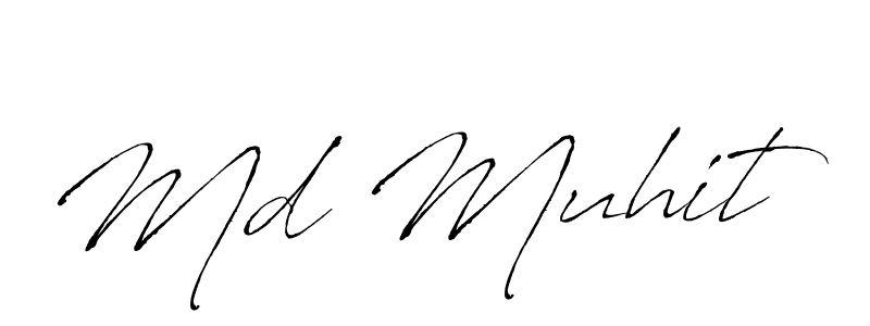 Use a signature maker to create a handwritten signature online. With this signature software, you can design (Antro_Vectra) your own signature for name Md Muhit. Md Muhit signature style 6 images and pictures png