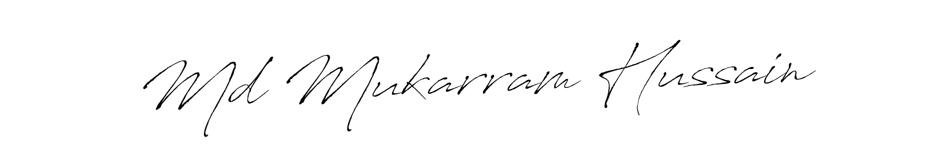 See photos of Md Mukarram Hussain official signature by Spectra . Check more albums & portfolios. Read reviews & check more about Antro_Vectra font. Md Mukarram Hussain signature style 6 images and pictures png