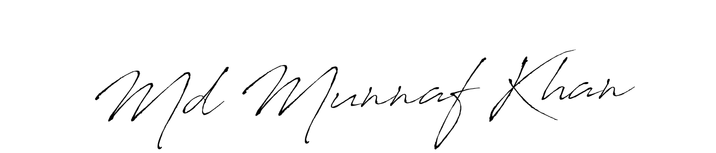 The best way (Antro_Vectra) to make a short signature is to pick only two or three words in your name. The name Md Munnaf Khan include a total of six letters. For converting this name. Md Munnaf Khan signature style 6 images and pictures png